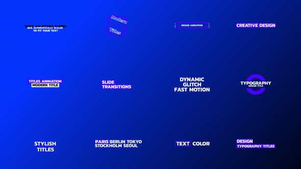 Titles 2 - VideoHive 48589828