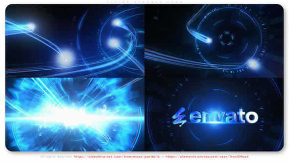 Flying Streaks Logo - VideoHive 57712739