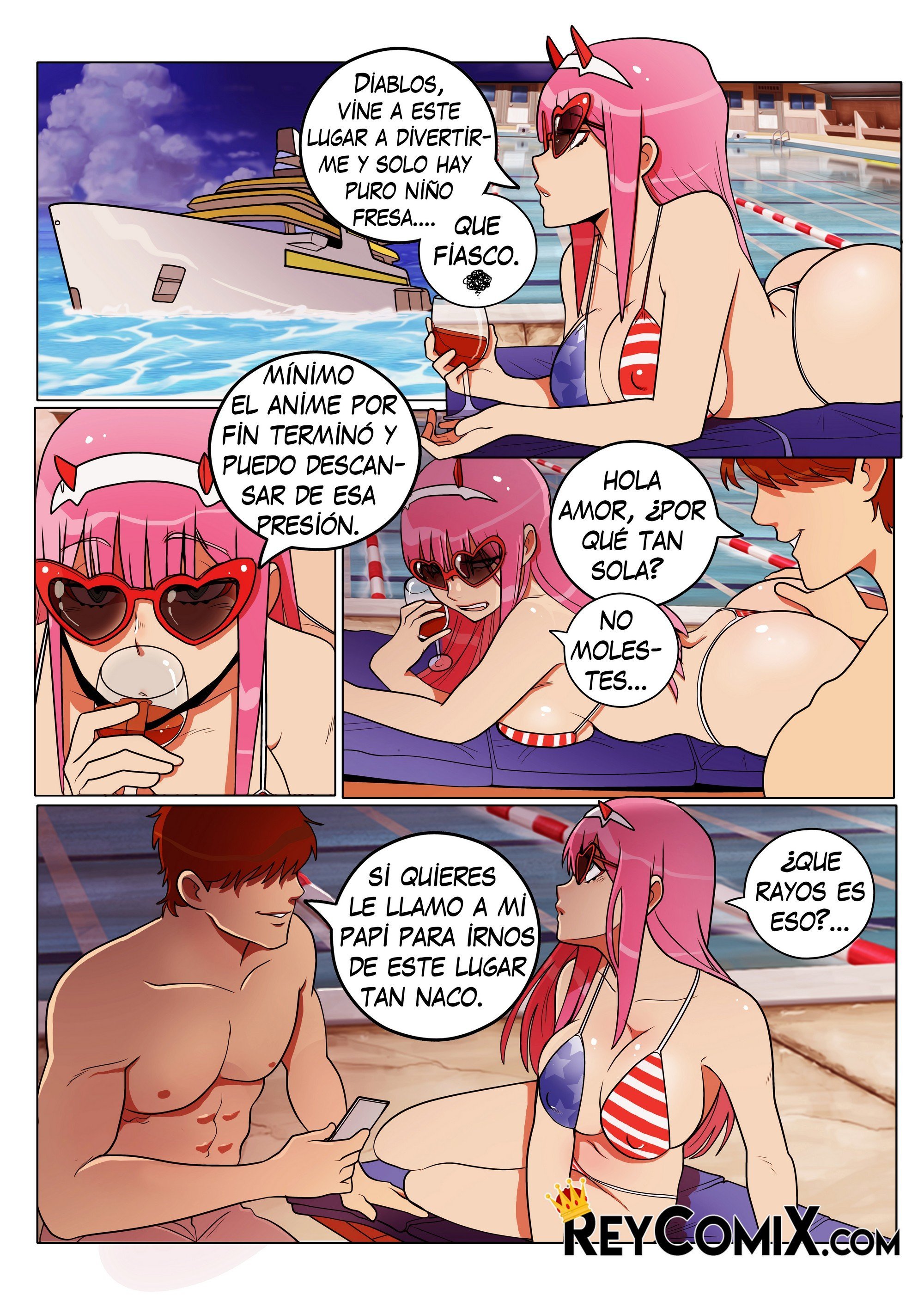 Zero Two – Vacaciones – Gansoman - 3