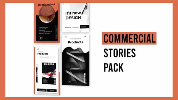 Commercial Stories Instagram - VideoHive 28723628