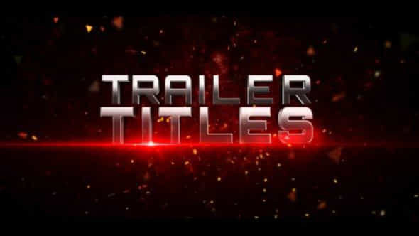 Trailer Titles - VideoHive 15197018