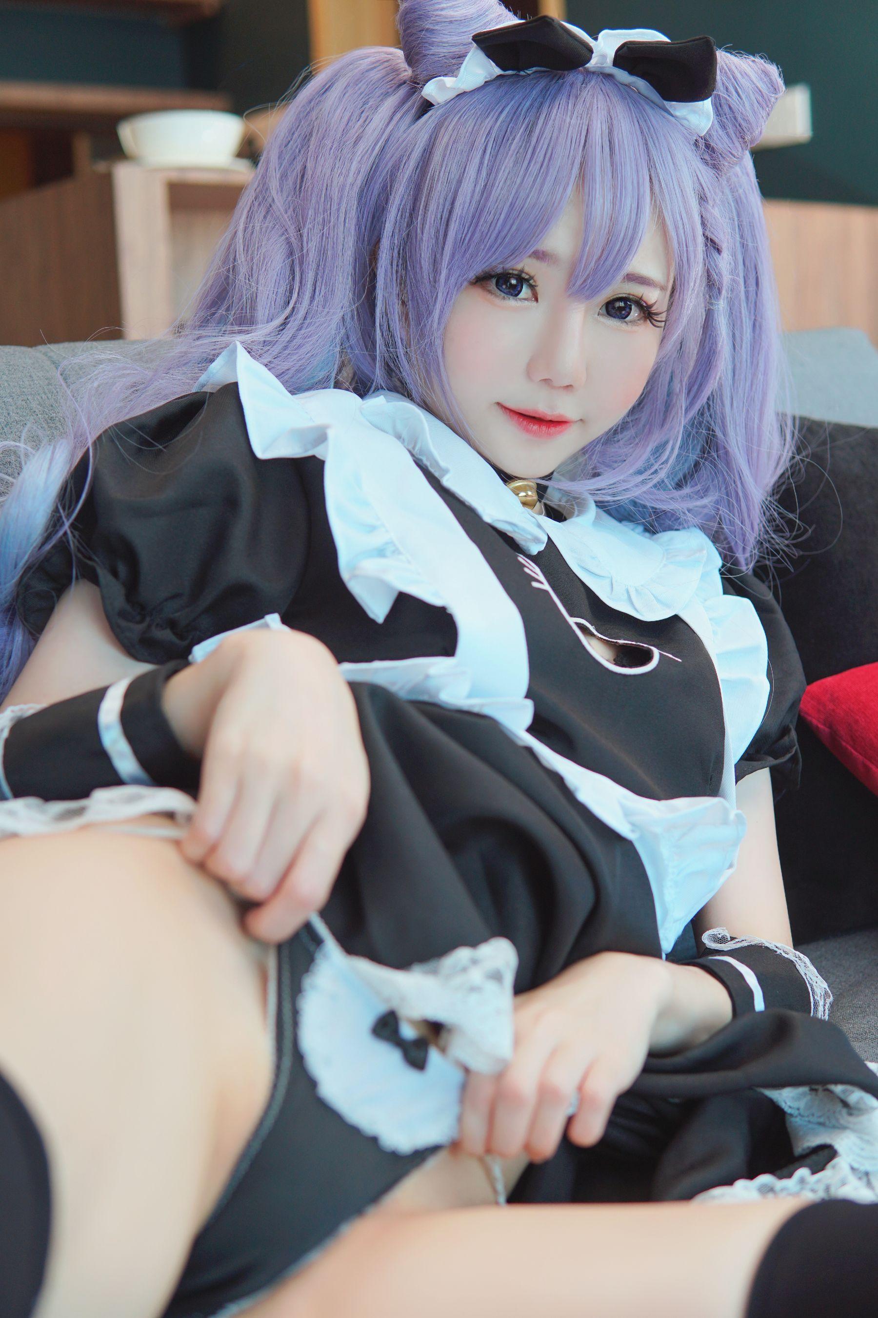 [网红COSER写真] Sally Dorasnow – Keqing Maid 套图(51)