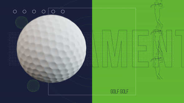 Golf Intro - VideoHive 50549074