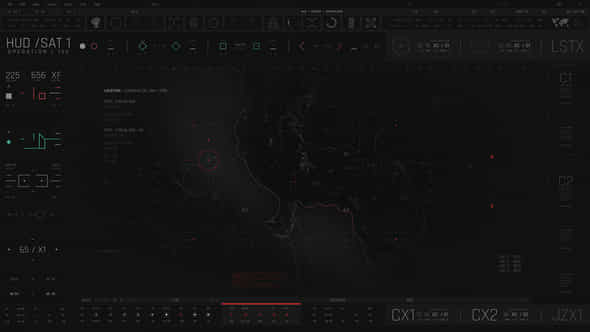 Hud Covert Operations Satellite 1 - VideoHive 52038007