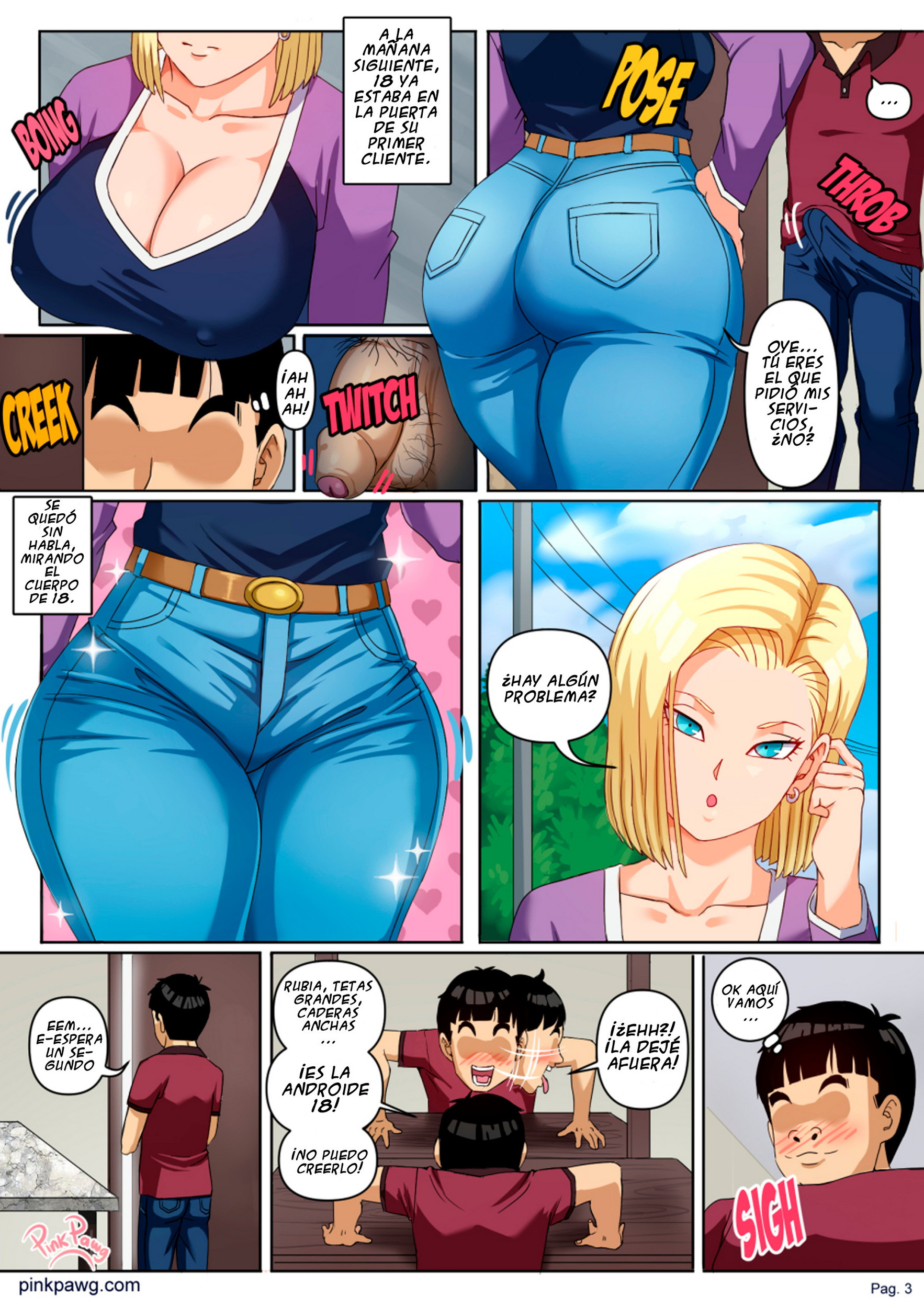 [Pink Pawg] Android 18 NTR Ep.4 - 2
