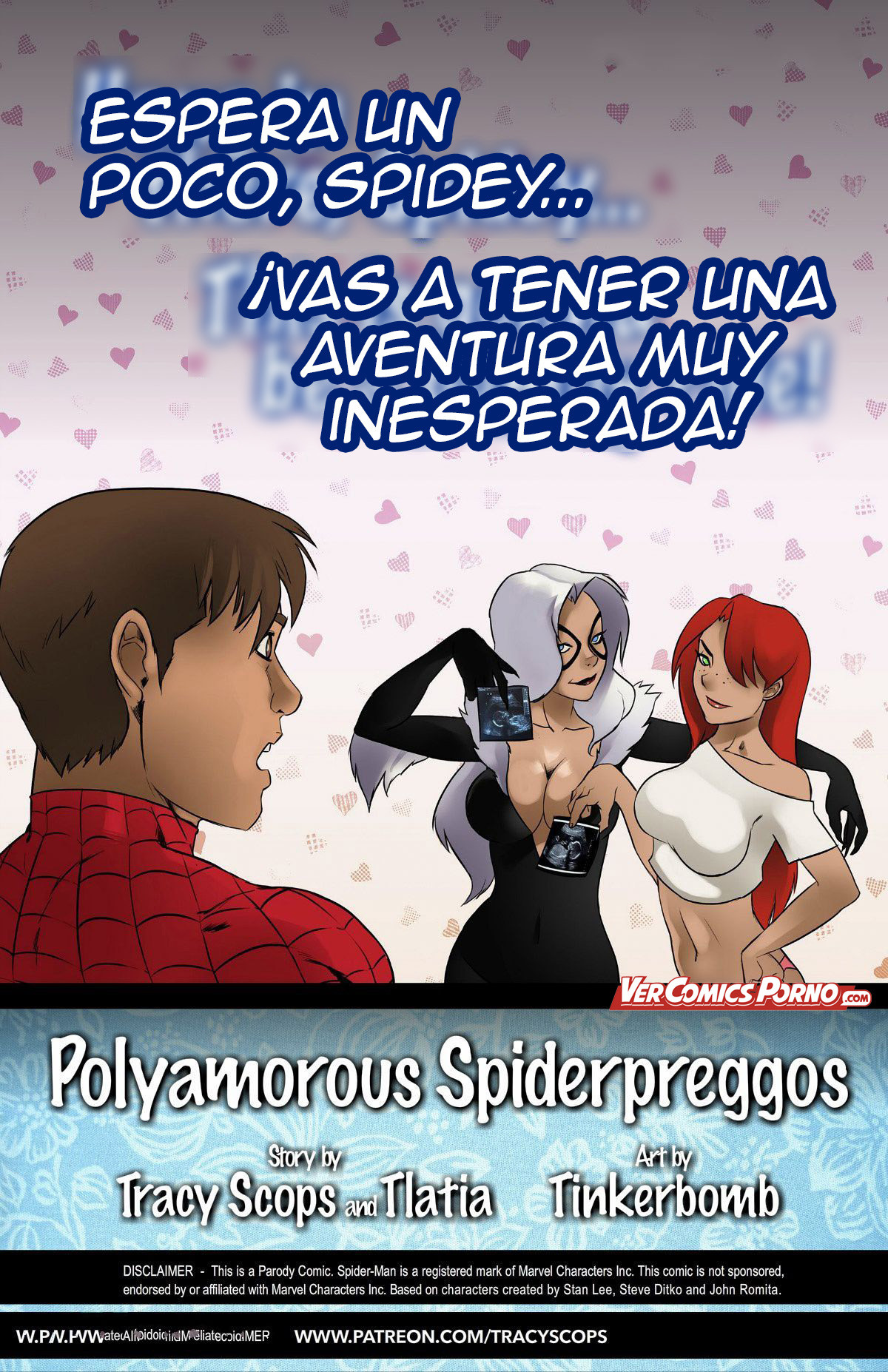 [Tracy Scops] The Polyamorous SpiderPreggos (Traduccion Exclusiva) - 1