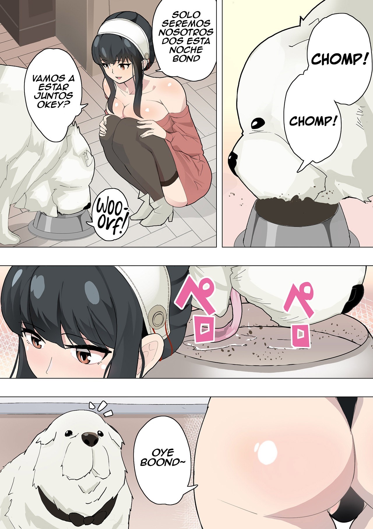 Inu mo Family (Spy x Family) xxx comics manga porno doujin hentai español sexo 