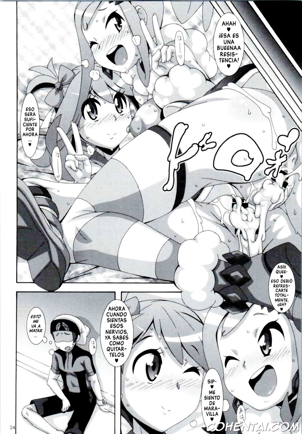 Idol Rule (Pokémon) xxx comics manga porno doujin hentai español sexo Brendan Lisia May Pokémon