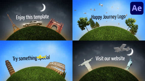 Happy Journey After Effects - VideoHive 52120589