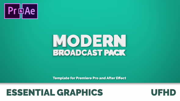 Modern Broadcast Pack - VideoHive 22853229