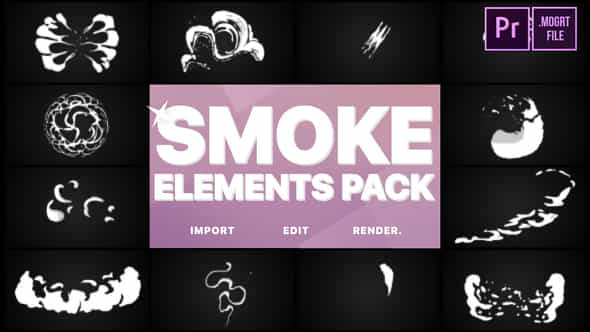 Smoke Elements - VideoHive 22830714