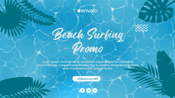 Surfing Promo - VideoHive 47209489