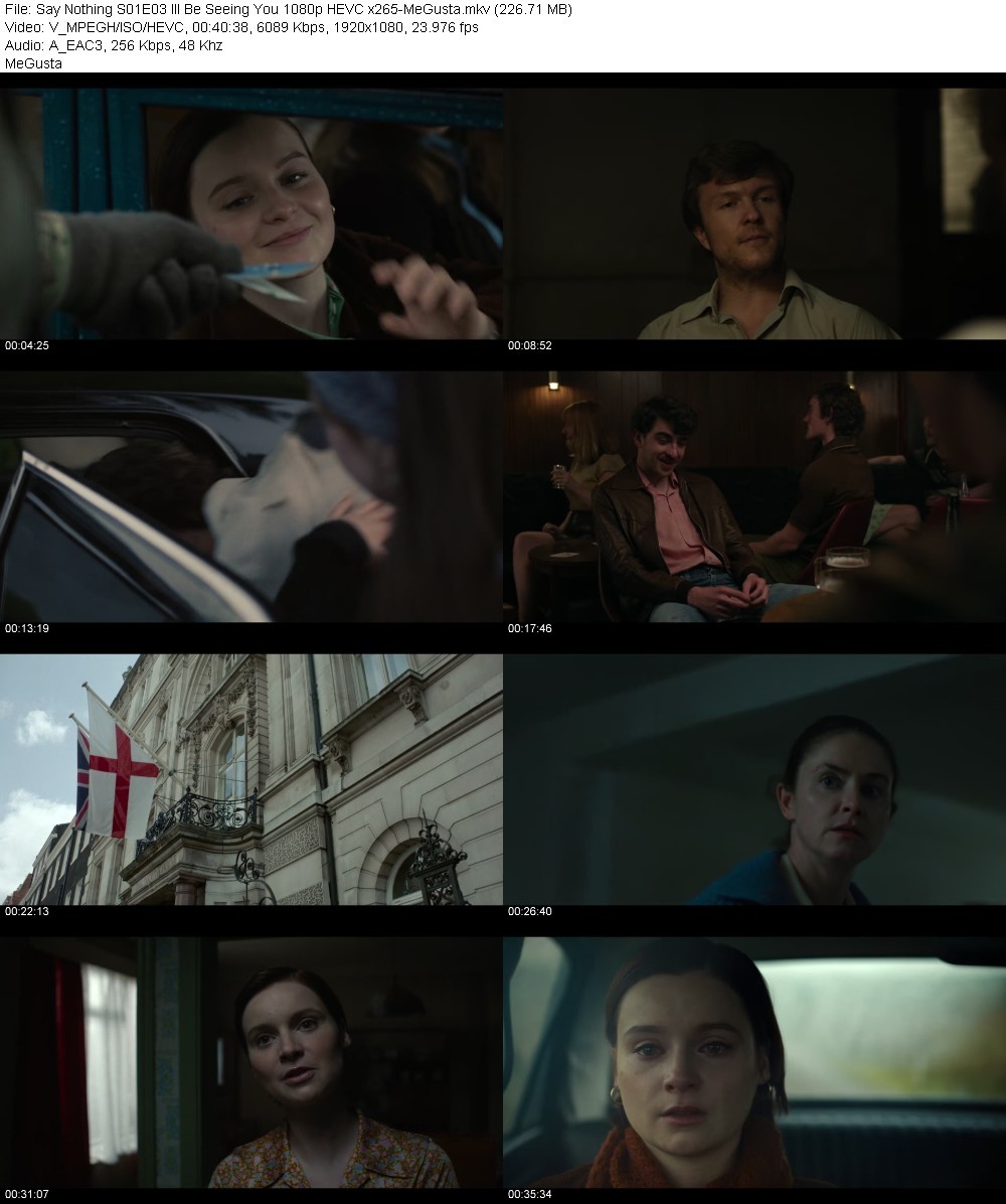 Say Nothing S01E03 Ill Be Seeing You 1080p HEVC x265-MeGusta