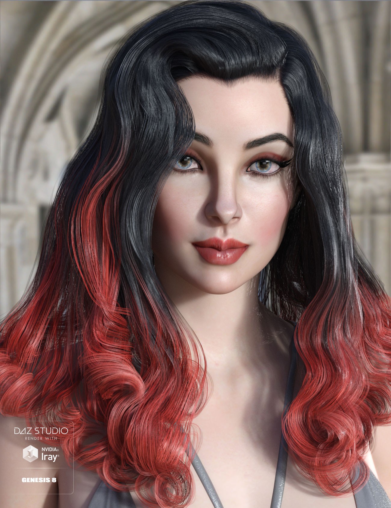 Fane Hair and Character for Genesis 8 Female(s)