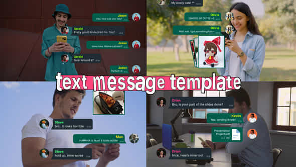 Text Message - VideoHive 57968330