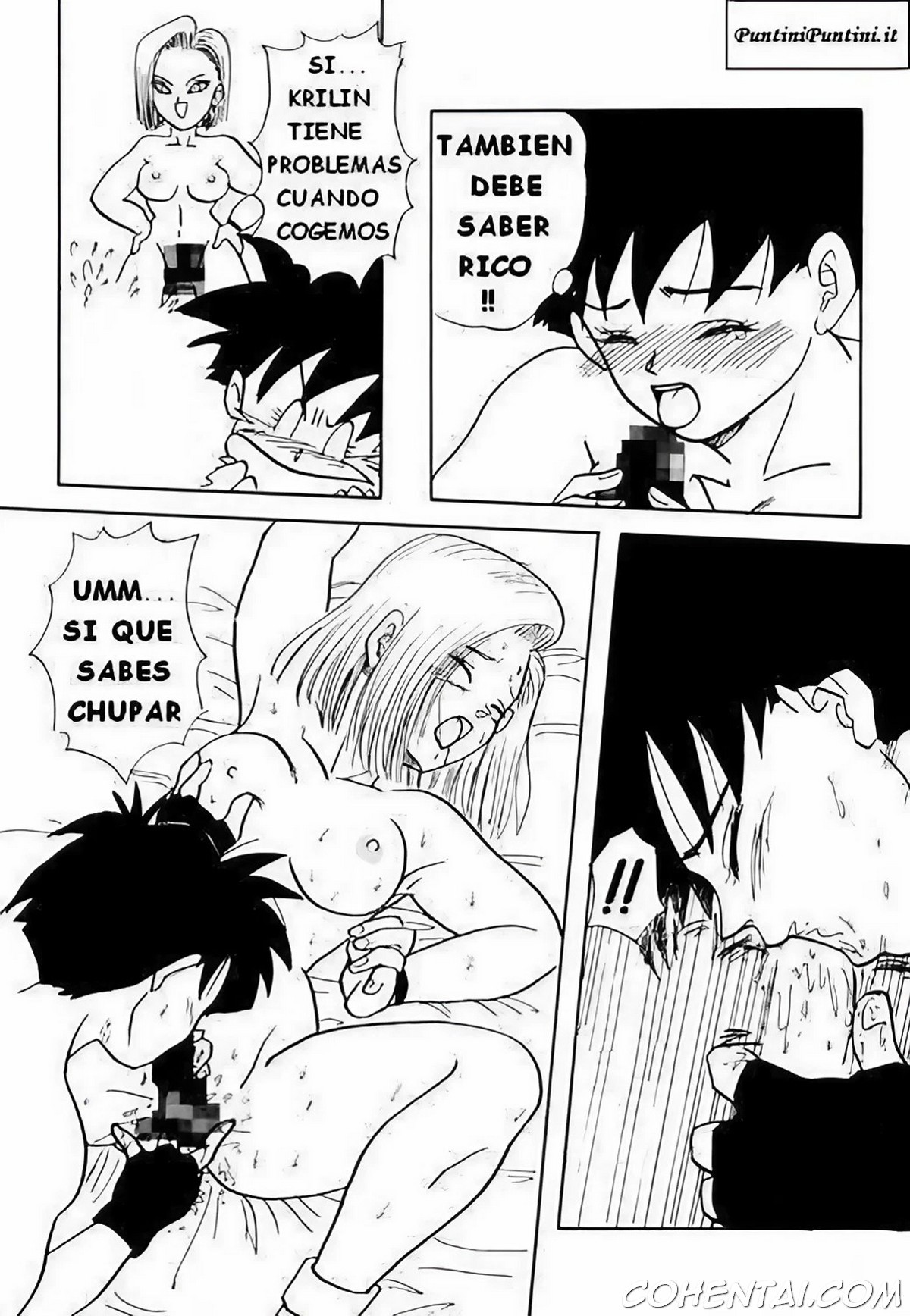 18-gou no Inbou (Dragon Ball Z) xxx comics manga porno doujin hentai español sexo 