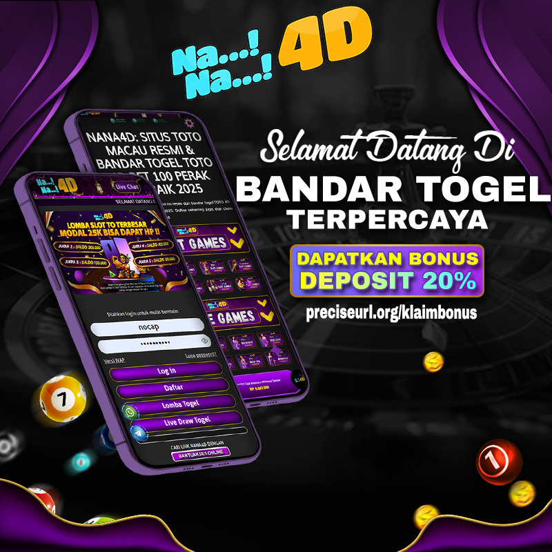 Nana4D: Situs Bandar Togel Online Terpercaya dengan Data Live Draw & Syair SDY Tercepat