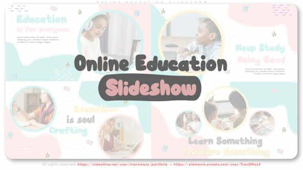 Online Education Slideshow - VideoHive 45919006