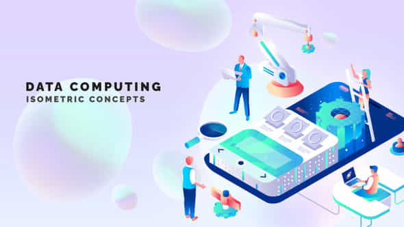 Data computing - VideoHive 33518734