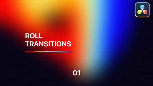 Roll Transitions For Davinci Resolve Vol 01 - VideoHive 50330641