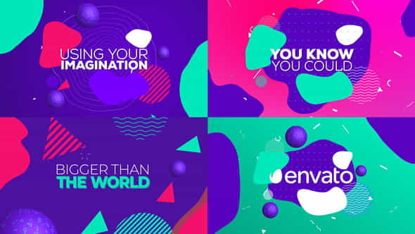 Colorful Movies Titles | Trailer - VideoHive 23722275