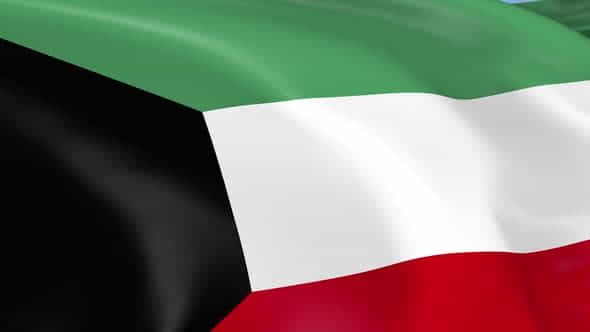 Kuwait Flag - VideoHive 23910273