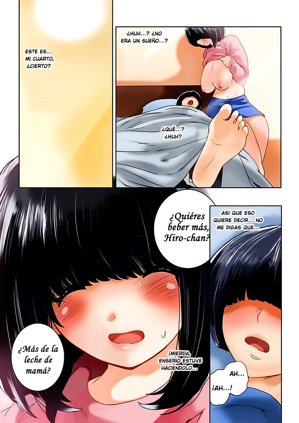 Omamagoto Hasegawa-san chi no Oyakokankei Ichiwame Haha to Oppai Color Sin Censura Chapter-1 - 17