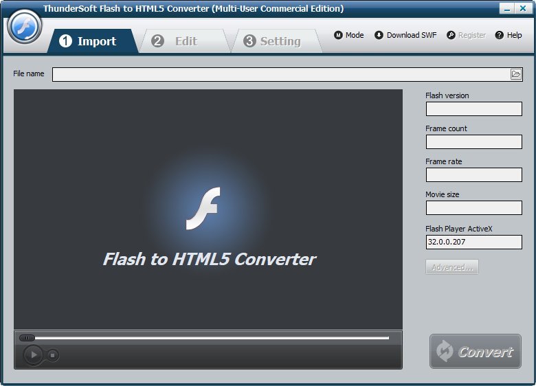 ThunderSoft Flash to HTML5 Converter 5.1.0 Loe9p6kR_o