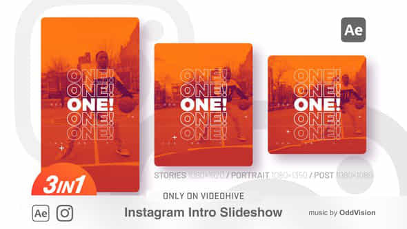 Instagram Intro Slideshow - VideoHive 39833332
