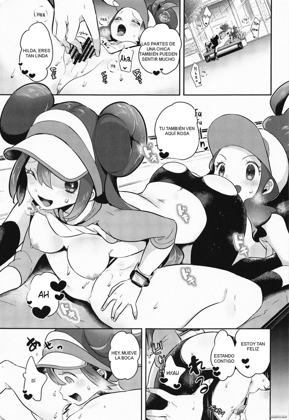 Go Crazy Buddies (Pokémon Black and White 2) xxx comics manga porno doujin hentai español sexo 