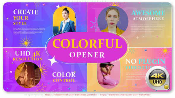 Colorful Opener - VideoHive 45195974