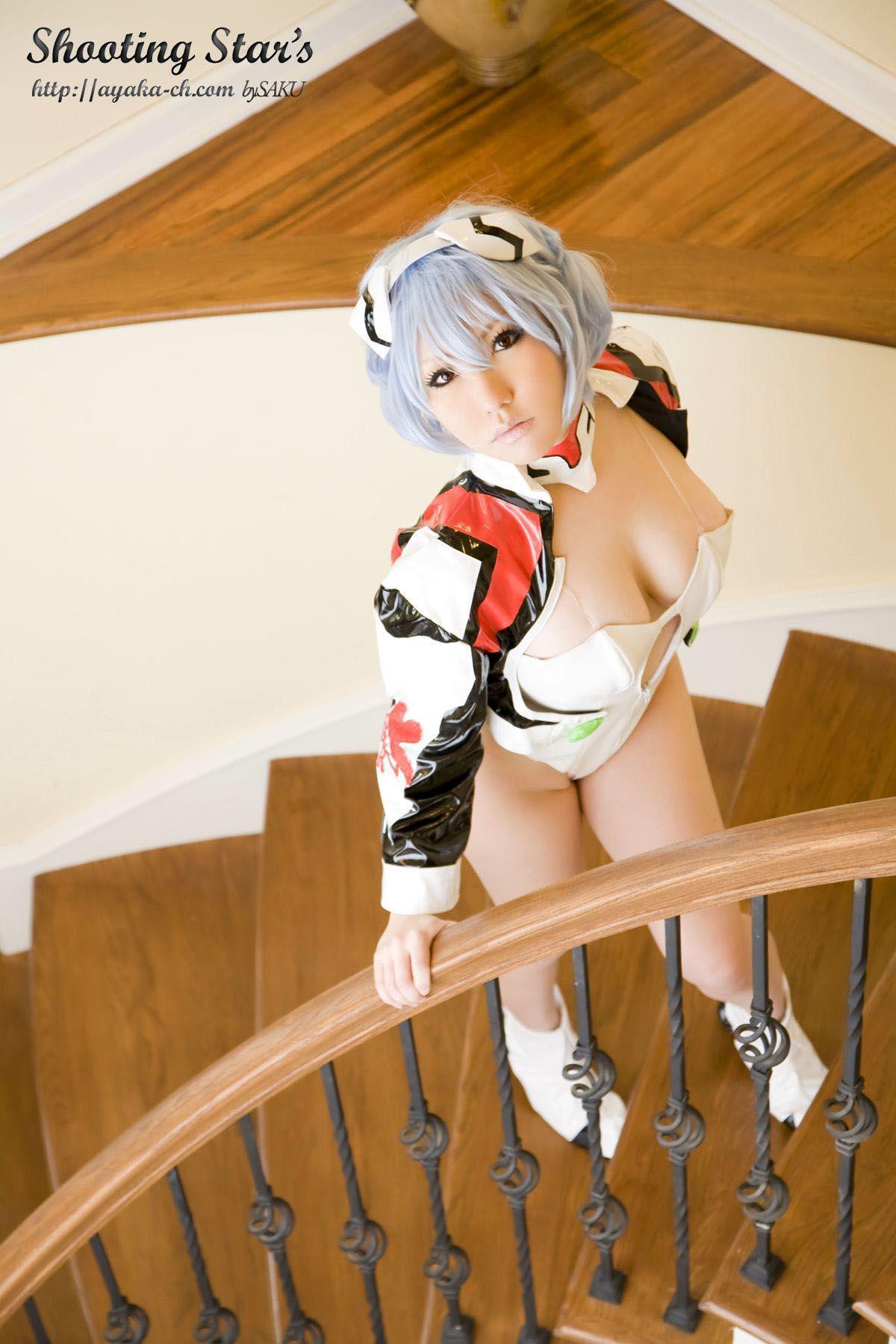 サク (绫香) 《Shinseiki Evangelion》Ayanami Rei [Shooting Star’s] 写真集(85)