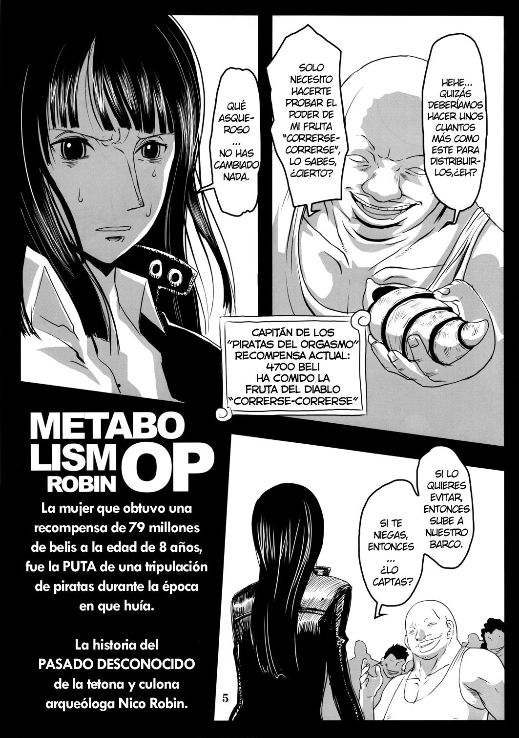 Metabolism-OP Kyonyuu Kyoshiri Shoufu Nico Robin no Keshi Taikako (One Piece) - 3