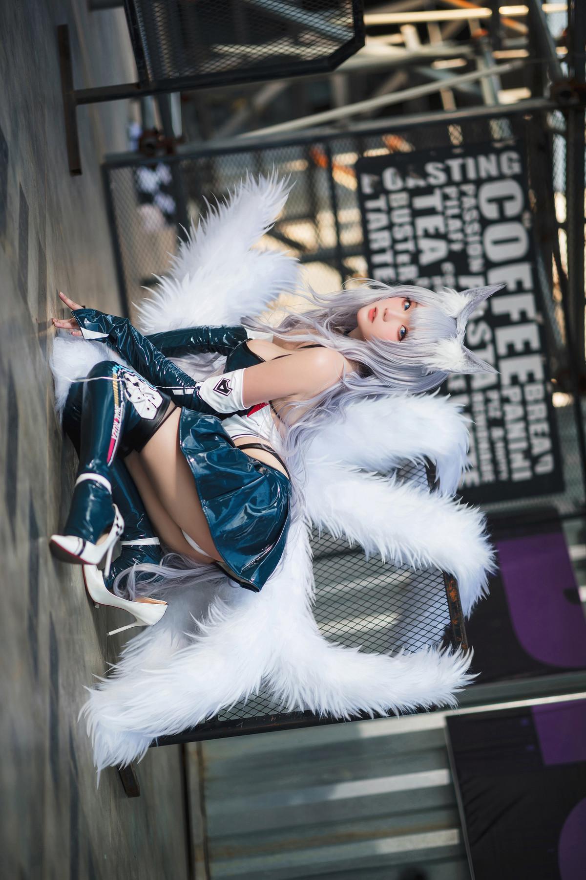 Cosplay 瓜希酱 少女前线 FN-57 Five-seveN(29)