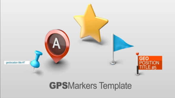 Map Markers - VideoHive 3929365