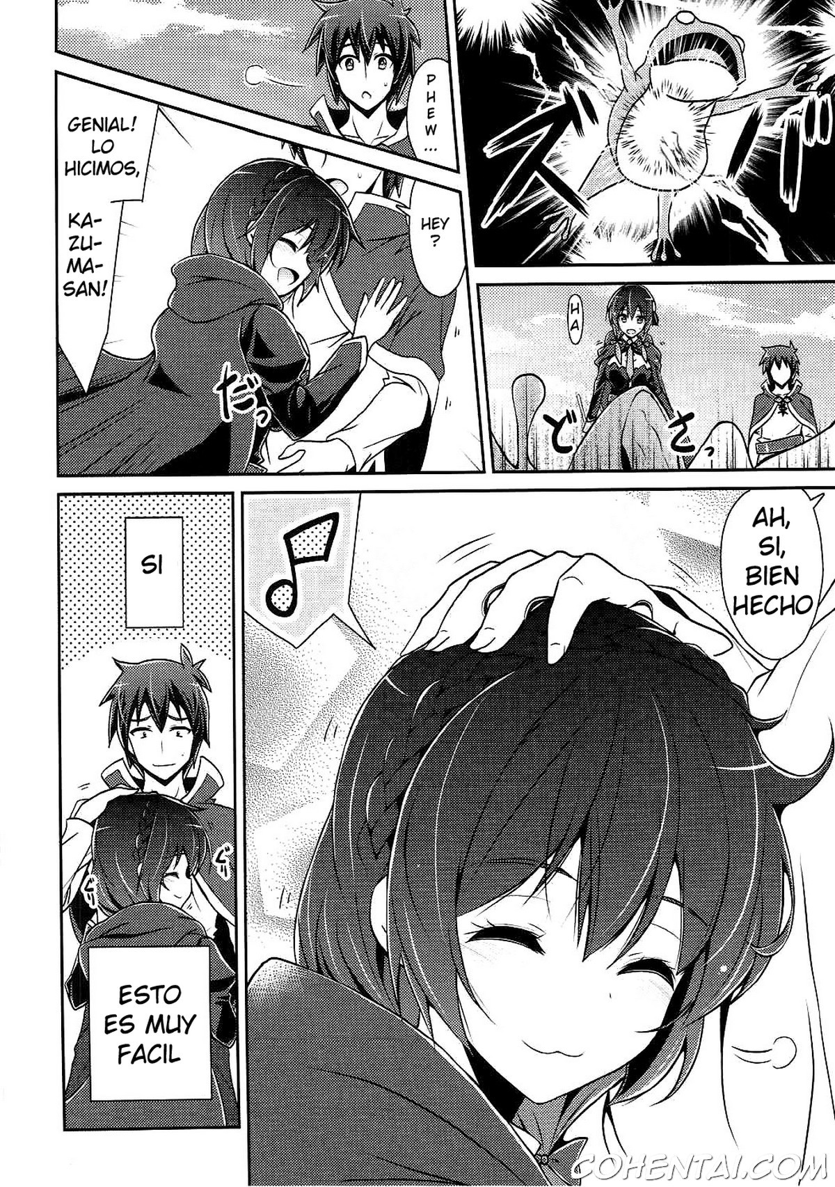 Yunyun shiyou! (Kono Subarashii Sekai ni Syukufuku o!) xxx comics manga porno doujin hentai español sexo 