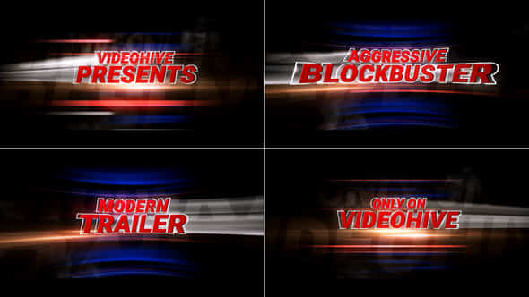 Blockbuster Trailer Action - VideoHive 37262612