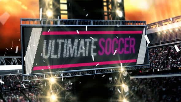 Ultimate Soccer Broadcast Pack - VideoHive 5283210