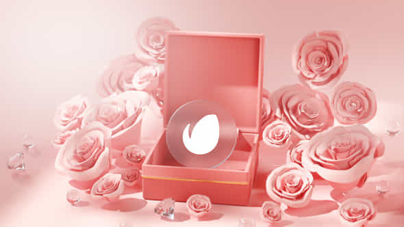 Rose Box Valentine - VideoHive 42900510