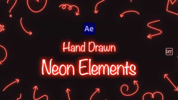 Hand Drawn Neon - VideoHive 40186255