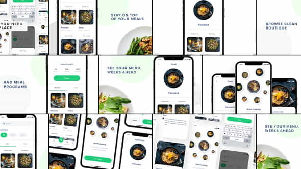Food App Promo - VideoHive 34025785