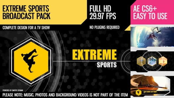 Extreme Sports (Broadcast Pack) - VideoHive 3317743
