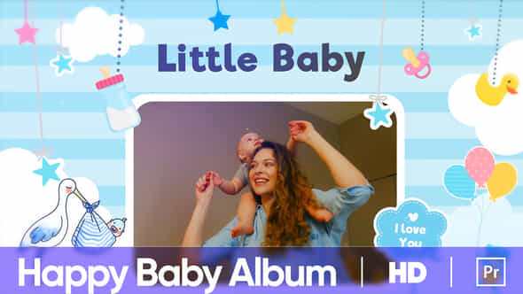 Happy Baby Album - VideoHive 36299829