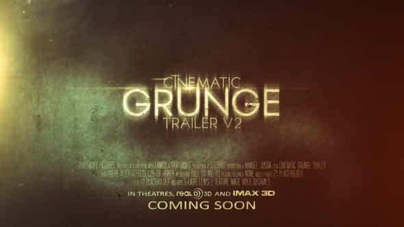Cinematic Grunge Trailer - VideoHive 32228100