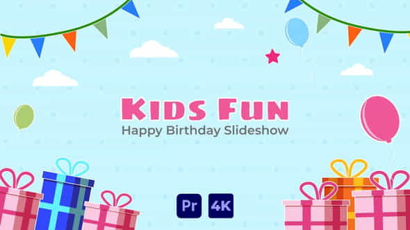 Kids Fun - Happy Birthday - VideoHive 35236210