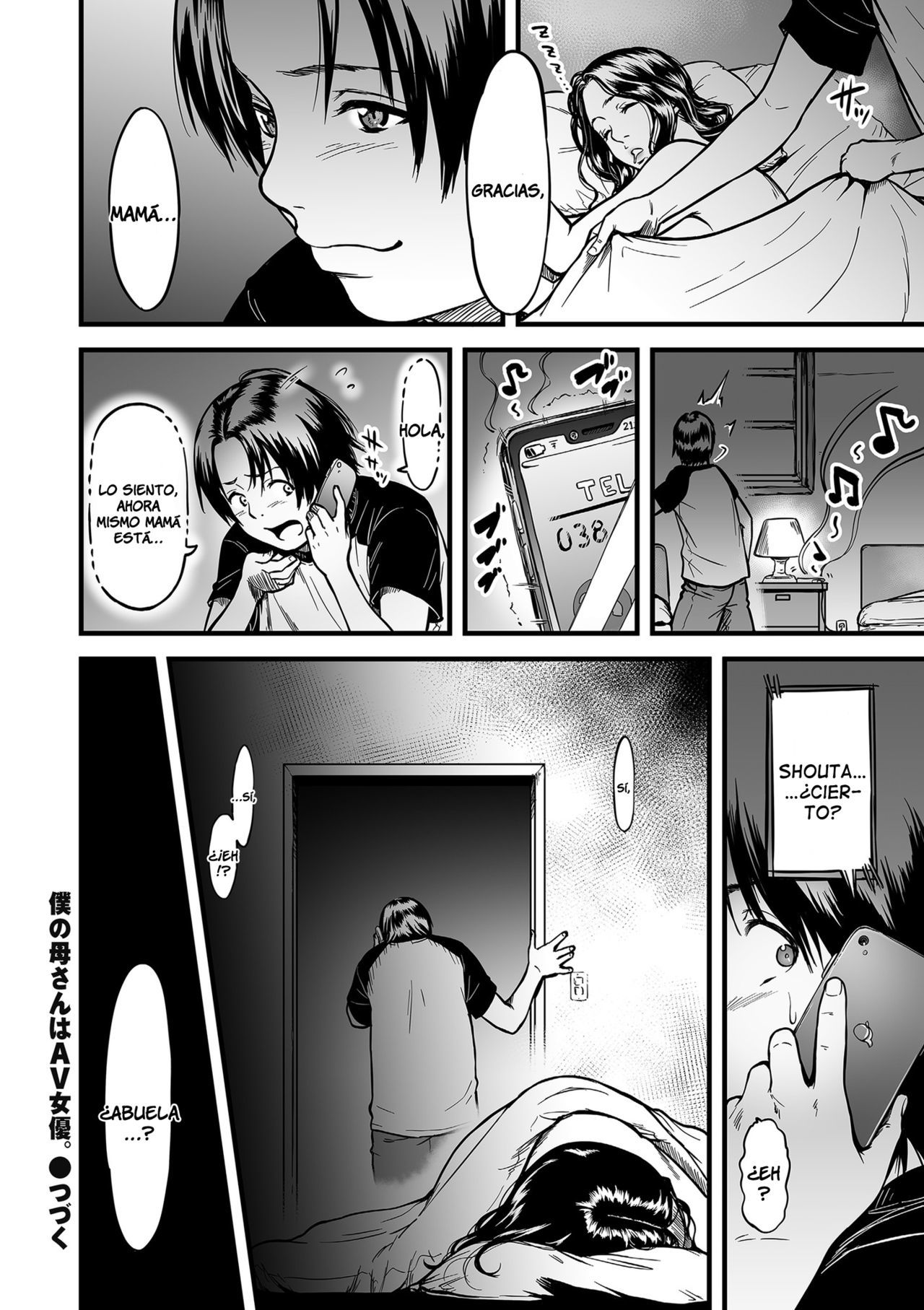 [Tsuzura Kuzukago] Boku no Kaa-san wa AV Joyuu │ Mi Mamá es una Actriz Porno Cap. 1-6 [Spanish] =P666HF=
