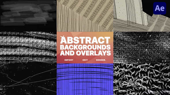 Abstract Backgrounds And Overlays For After Effects - VideoHive 48754576