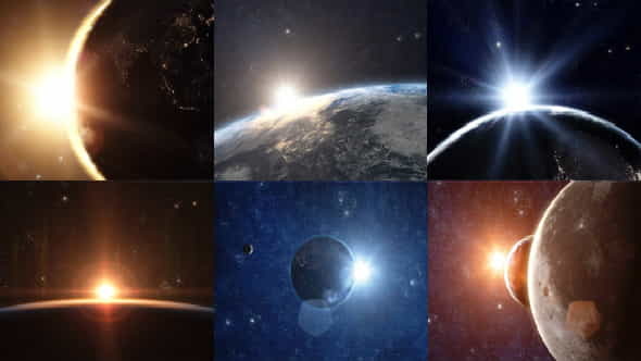 Planet Earth - Sunrise Series - VideoHive 1585504
