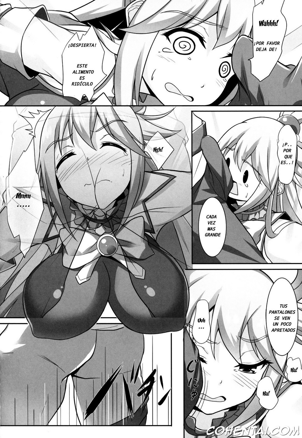 Mizu no Megami-sama no Junan (Kono Subarashii Sekai ni Syukufuku o!) xxx comics manga porno doujin hentai español sexo 