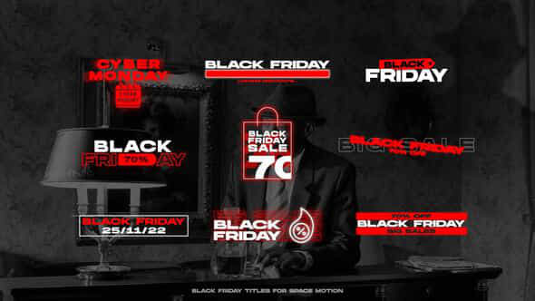 Black Friday Titles - VideoHive 48525425